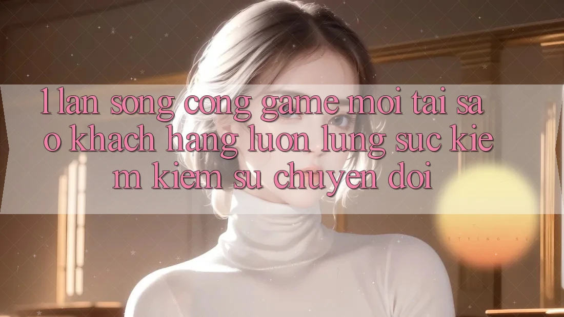 1. Làn Sóng Cổng Game Mới: Tại Sao Khách hàng Luôn Lùng sục kiếm Kiếm Sự Chuyển đổi?