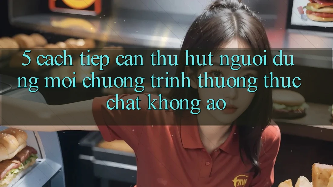 5. Cách tiếp cận Thu Hút Người dùng Mới: Chương trình thưởng Thực Chất, Không Ảo