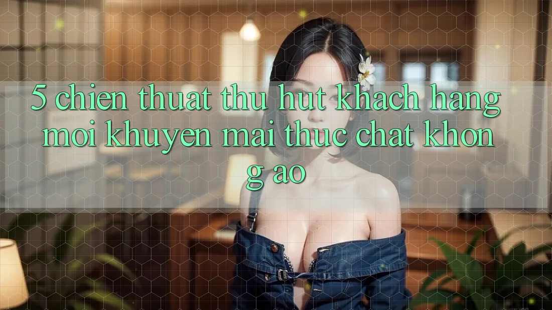 5. Chiến thuật Thu Hút Khách hàng Mới: Khuyến mãi Thực Chất, Không Ảo