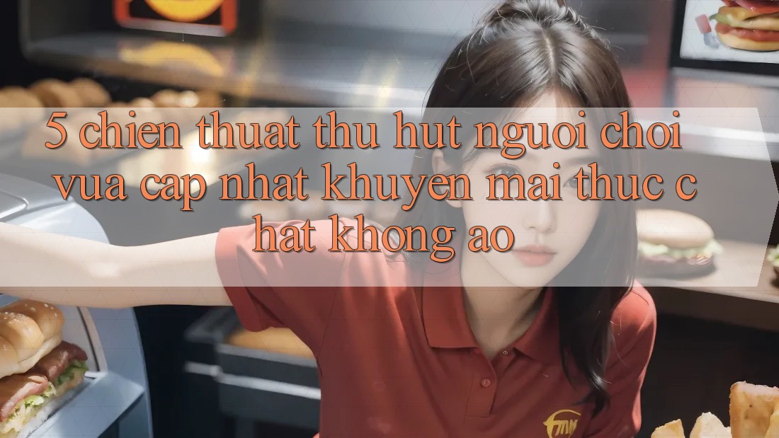 5. Chiến thuật Thu Hút Người Chơi Vừa cập nhật: Khuyến Mãi Thực Chất, Không Ảo