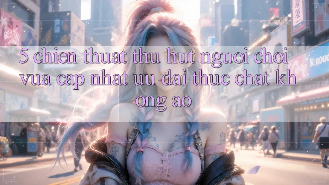 5. Chiến thuật Thu Hút Người Chơi Vừa cập nhật: Ưu đãi Thực Chất, Không Ảo