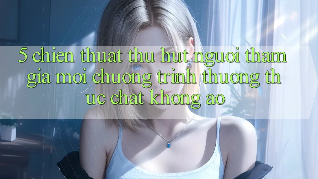 5. Chiến thuật Thu Hút Người tham gia Mới: Chương trình thưởng Thực Chất, Không Ảo