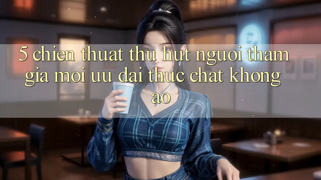 5. Chiến thuật Thu Hút Người tham gia Mới: Ưu đãi Thực Chất, Không Ảo