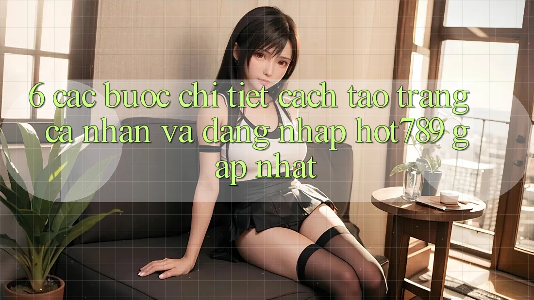 6. Các bước Chi Tiết Cách Tạo trang cá nhân Và Đăng Nhập hot789 Gấp Nhất