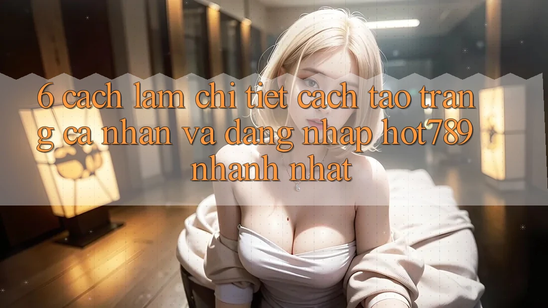6. Cách làm Chi Tiết Cách Tạo trang cá nhân Và Đăng Nhập hot789 Nhanh Nhất