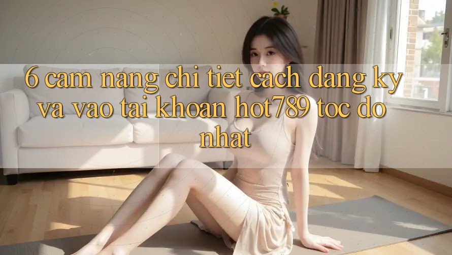 6. Cẩm nang Chi Tiết Cách Đăng Ký Và Vào tài khoản hot789 Tốc độ Nhất