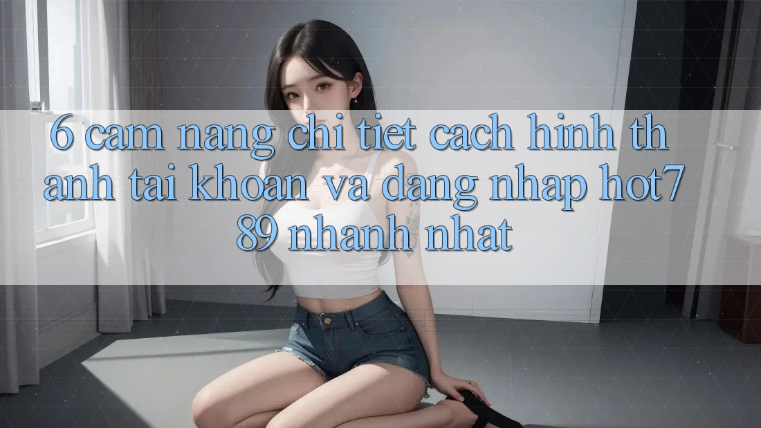 6. Cẩm nang Chi Tiết Cách Hình thành tài khoản Và Đăng Nhập hot789 Nhanh Nhất