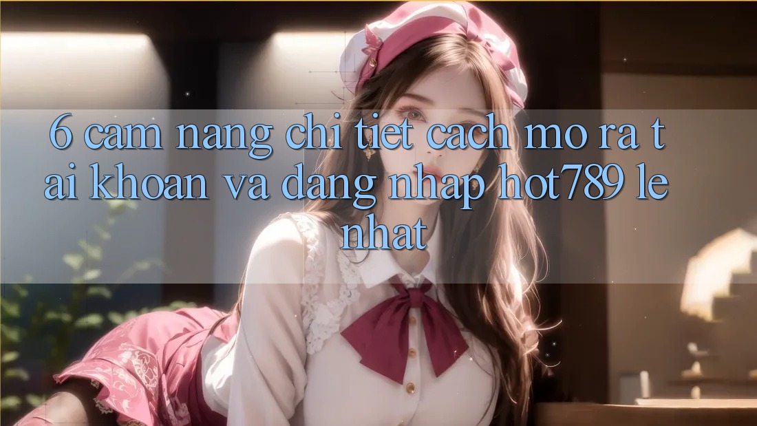 6. Cẩm nang Chi Tiết Cách Mở ra tài khoản Và Đăng Nhập hot789 Lẹ Nhất