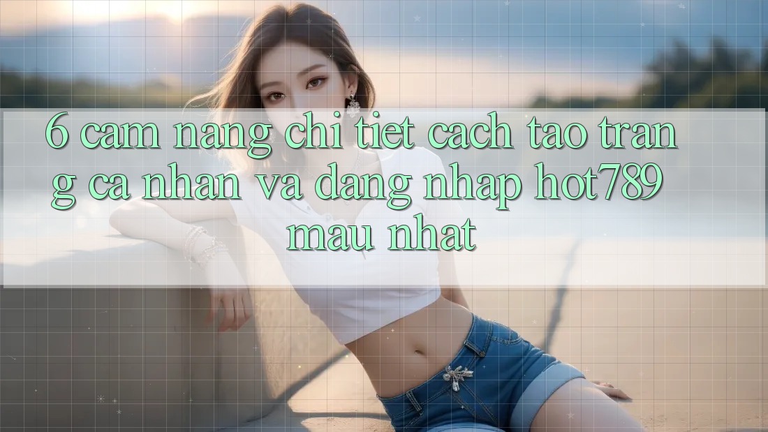 6. Cẩm nang Chi Tiết Cách Tạo trang cá nhân Và Đăng Nhập hot789 Mau Nhất