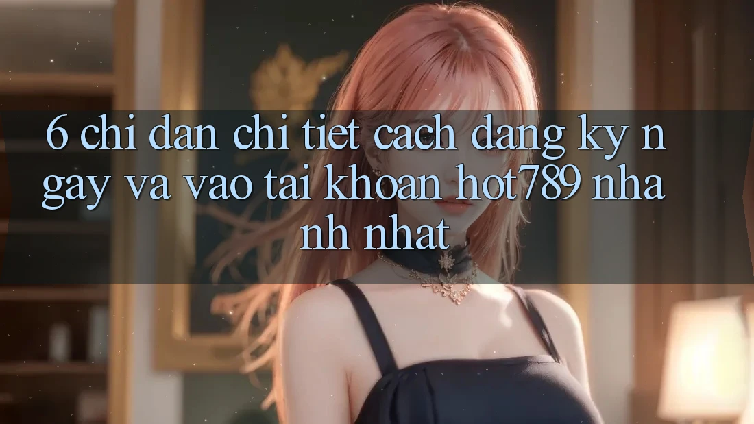 6. Chỉ dẫn Chi Tiết Cách Đăng ký ngay Và Vào tài khoản hot789 Nhanh Nhất