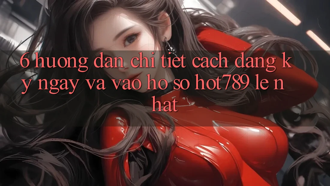 6. Hướng Dẫn Chi Tiết Cách Đăng ký ngay Và Vào hồ sơ hot789 Lẹ Nhất