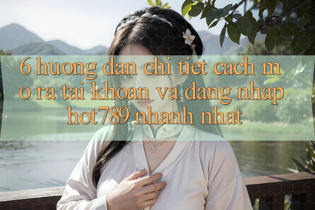 6. Hướng Dẫn Chi Tiết Cách Mở ra tài khoản Và Đăng nhập hot789 Nhanh Nhất