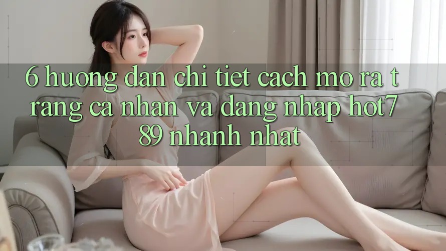 6. Hướng Dẫn Chi Tiết Cách Mở ra trang cá nhân Và Đăng Nhập hot789 Nhanh Nhất