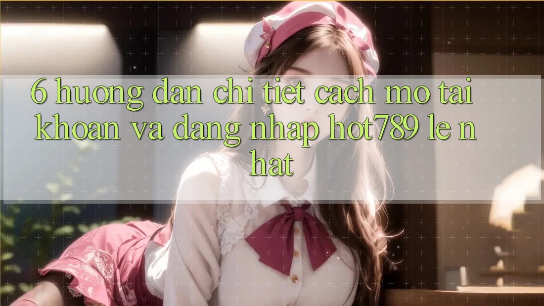 6. Hướng Dẫn Chi Tiết Cách Mở tài khoản Và Đăng Nhập hot789 Lẹ Nhất