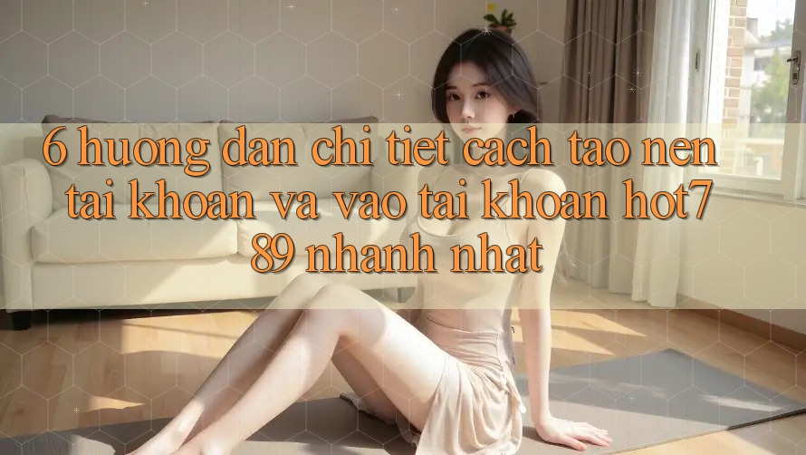 6. Hướng Dẫn Chi Tiết Cách Tạo nên tài khoản Và Vào tài khoản hot789 Nhanh Nhất