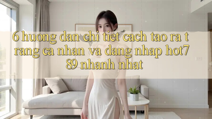 6. Hướng dẫn Chi Tiết Cách Tạo ra trang cá nhân Và Đăng Nhập hot789 Nhanh Nhất