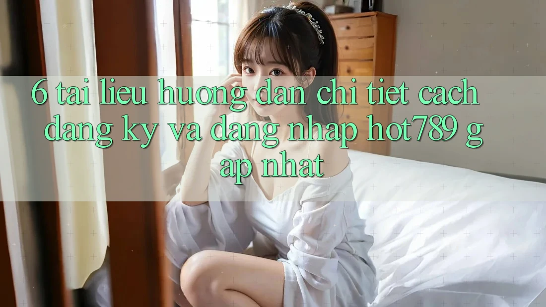 6. Tài liệu hướng dẫn Chi Tiết Cách Đăng Ký Và Đăng Nhập hot789 Gấp Nhất