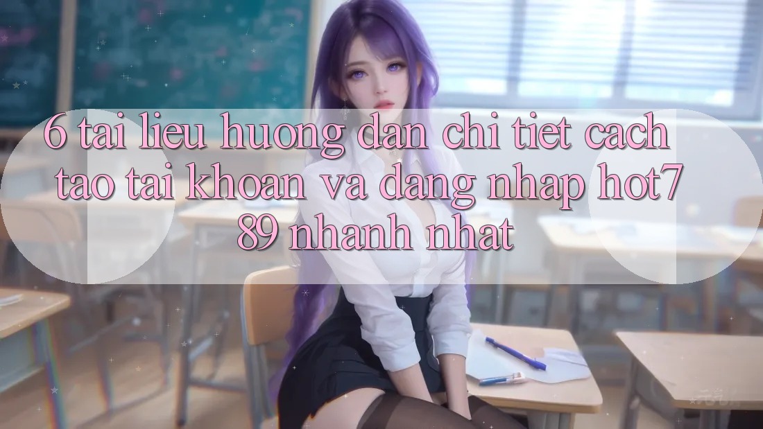 6. Tài liệu hướng dẫn Chi Tiết Cách Tạo tài khoản Và Đăng Nhập hot789 Nhanh Nhất