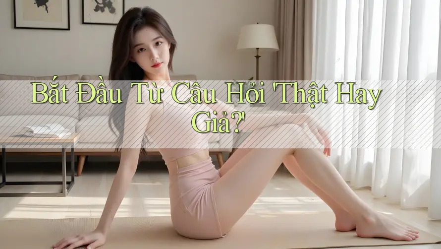 Bắt Đầu Từ Câu Hỏi 'Thật Hay Giả? '