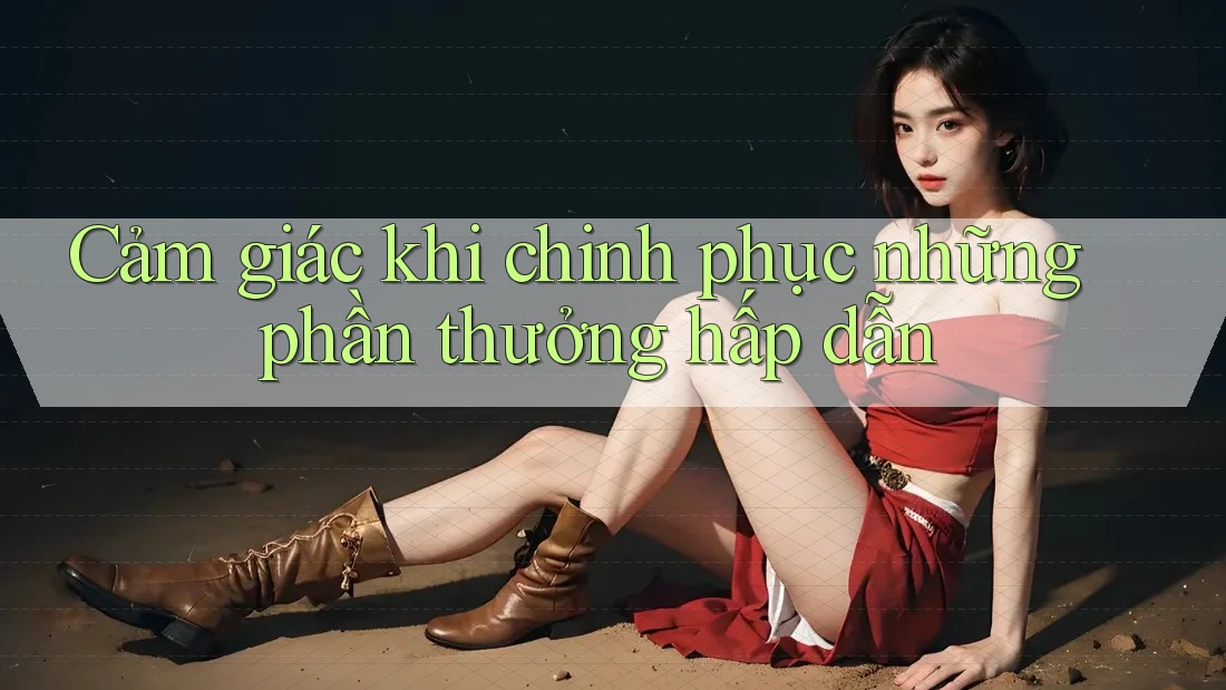 Cảm giác khi chinh phục những phần thưởng hấp dẫn