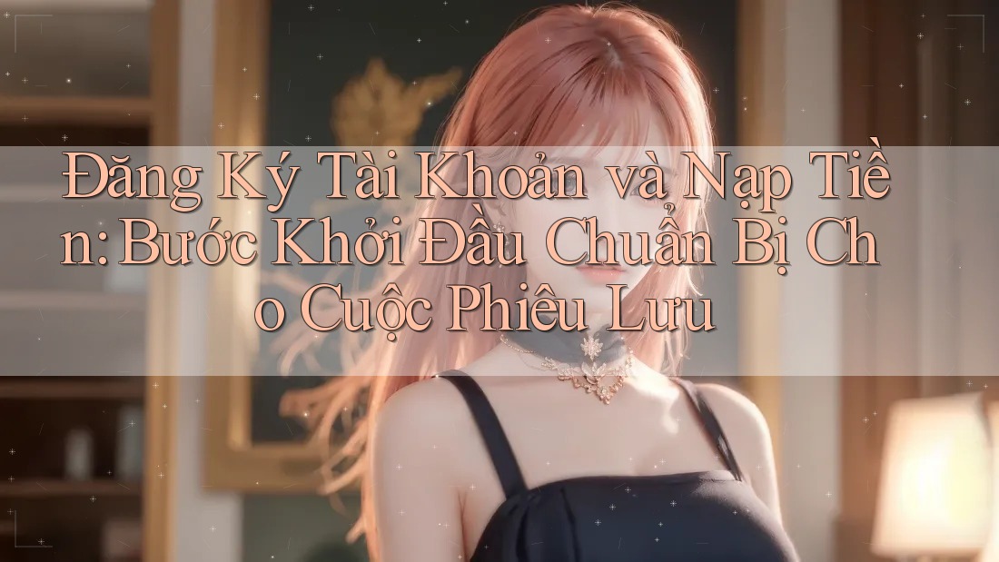 Đăng Ký Tài Khoản và Nạp Tiền: Bước Khởi Đầu Chuẩn Bị Cho Cuộc Phiêu Lưu