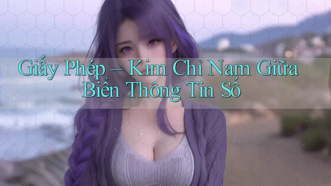 Giấy Phép – Kim Chỉ Nam Giữa Biển Thông Tin Số