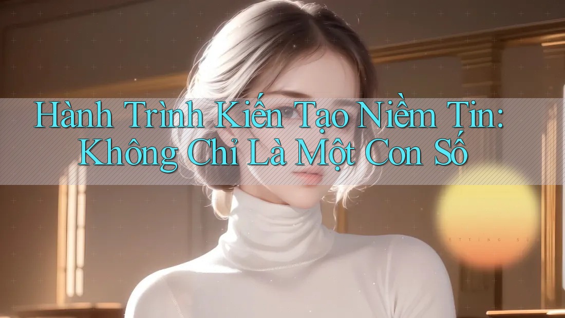 Hành Trình Kiến Tạo Niềm Tin: Không Chỉ Là Một Con Số