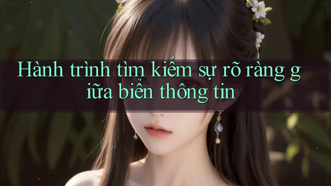 Hành trình tìm kiếm sự rõ ràng giữa biển thông tin