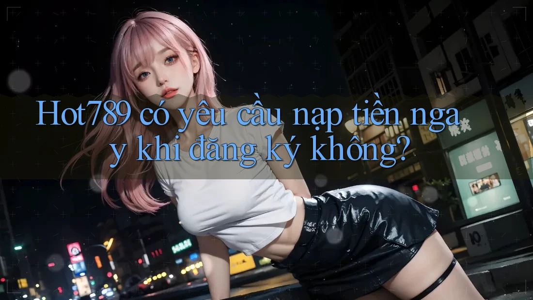hot789 có yêu cầu nạp tiền ngay khi đăng ký không?
