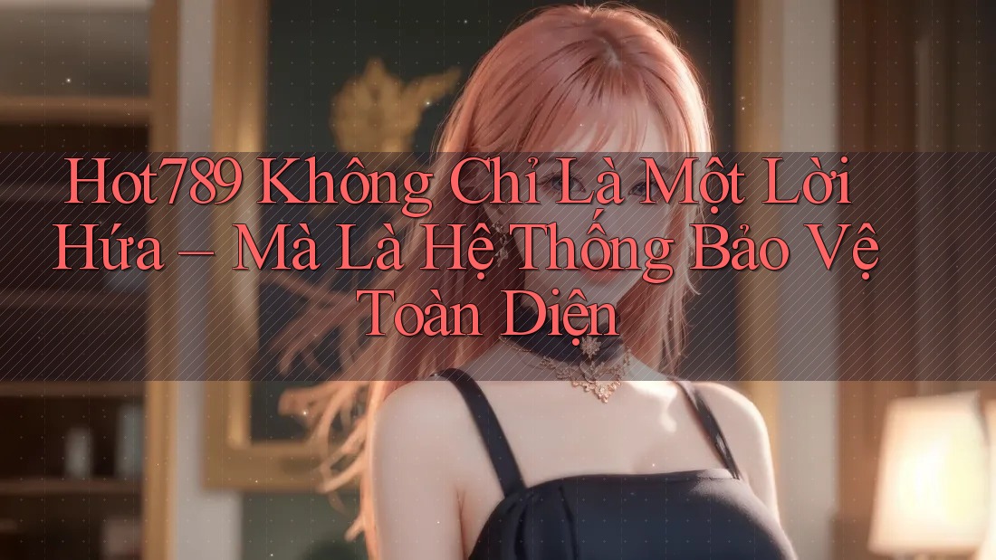 Hot789 Không Chỉ Là Một Lời Hứa – Mà Là Hệ Thống Bảo Vệ Toàn Diện