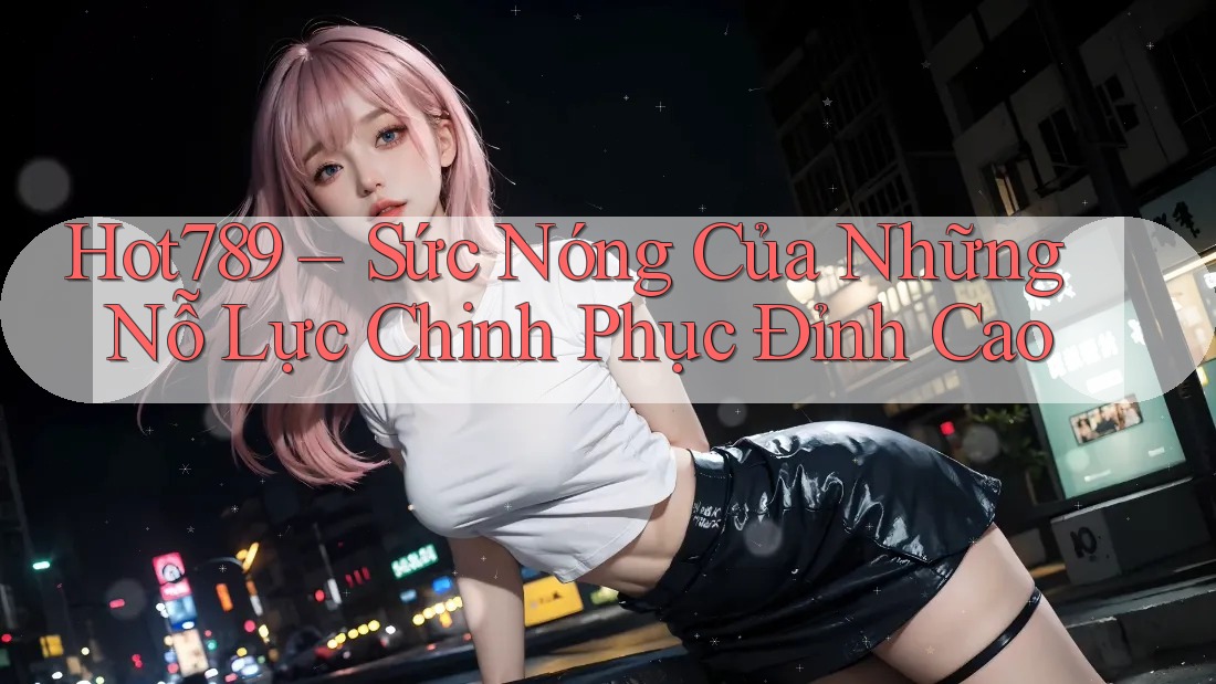 Hot789 – Sức Nóng Của Những Nỗ Lực Chinh Phục Đỉnh Cao