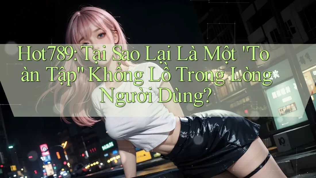 Hot789: Tại Sao Lại Là Một “Toàn Tập” Khổng Lồ Trong Lòng Người Dùng?