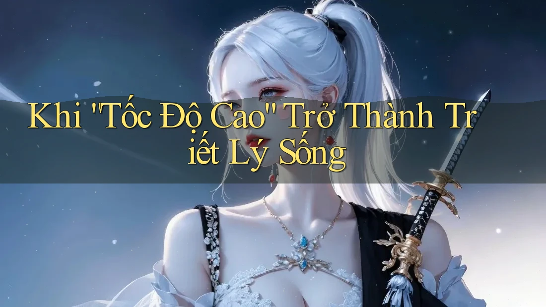 Khi “Tốc Độ Cao” Trở Thành Triết Lý Sống
