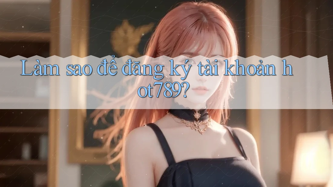 Làm sao để đăng ký tài khoản hot789?