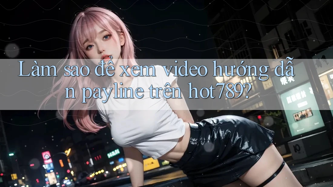 Làm sao để xem video hướng dẫn payline trên hot789?