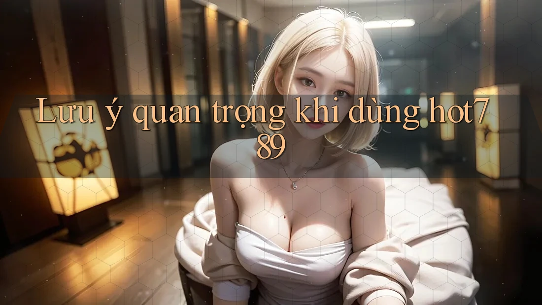 Lưu ý quan trọng khi dùng hot789