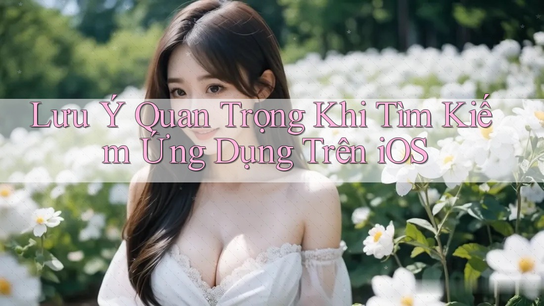 Lưu Ý Quan Trọng Khi Tìm Kiếm Ứng Dụng Trên iOS