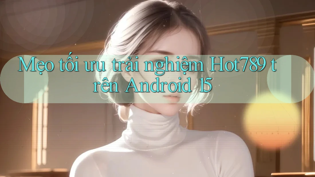 Mẹo tối ưu trải nghiệm Hot789 trên Android 15