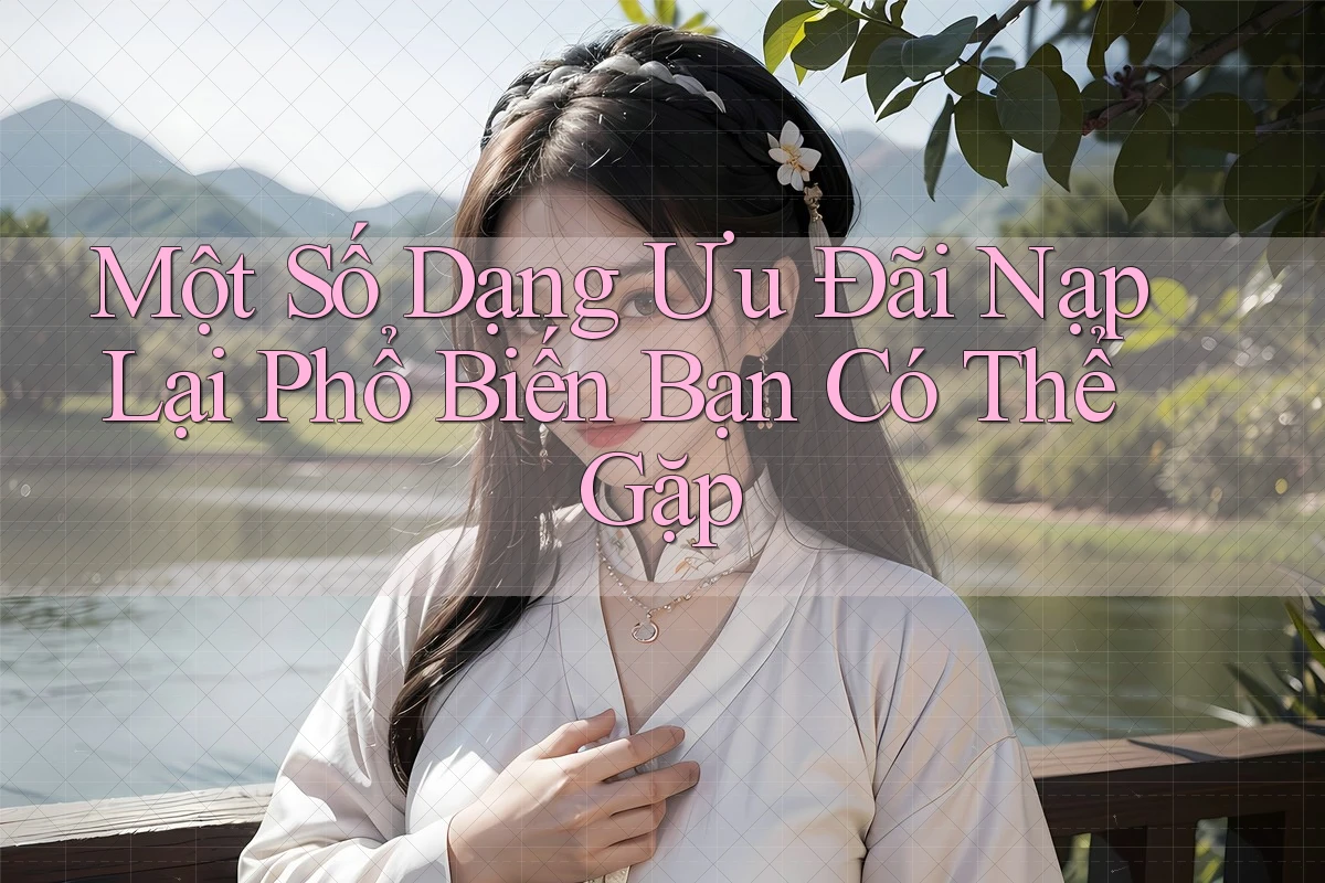 Một Số Dạng Ưu Đãi Nạp Lại Phổ Biến Bạn Có Thể Gặp