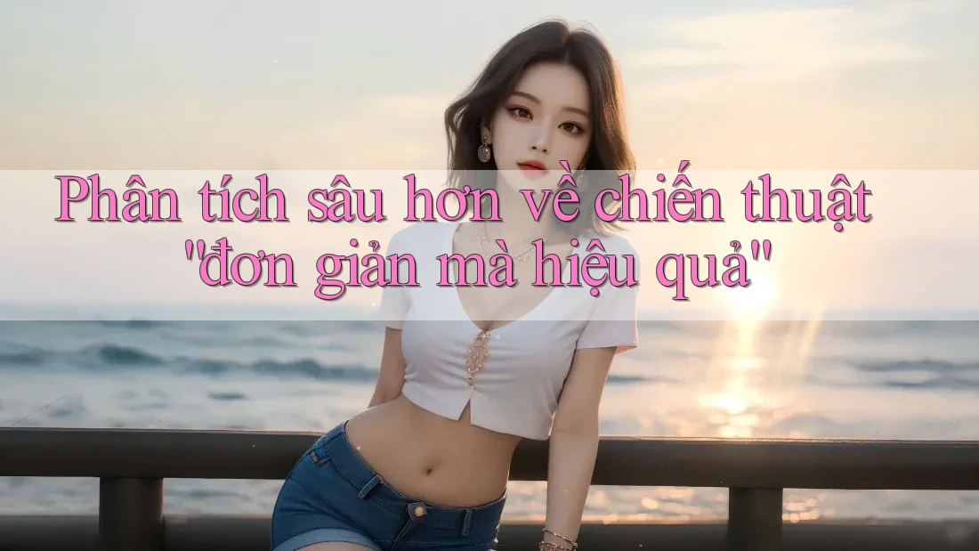 Phân tích sâu hơn về chiến thuật “đơn giản mà hiệu quả”