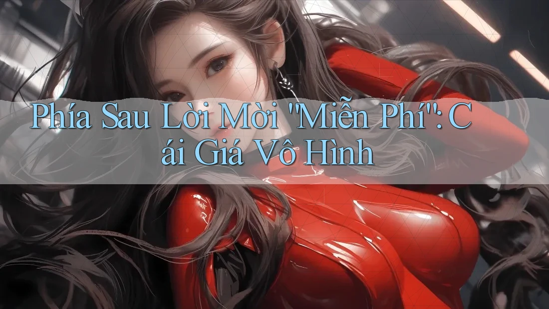 Phía Sau Lời Mời “Miễn Phí”: Cái Giá Vô Hình