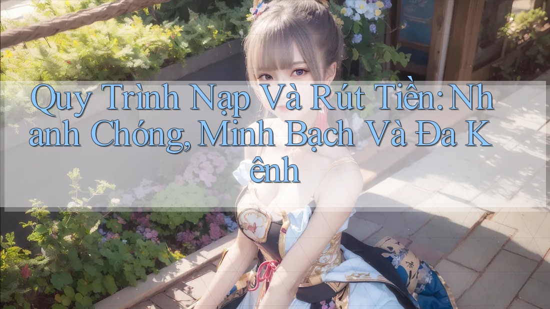Quy Trình Nạp Và Rút Tiền: Nhanh Chóng, Minh Bạch Và Đa Kênh