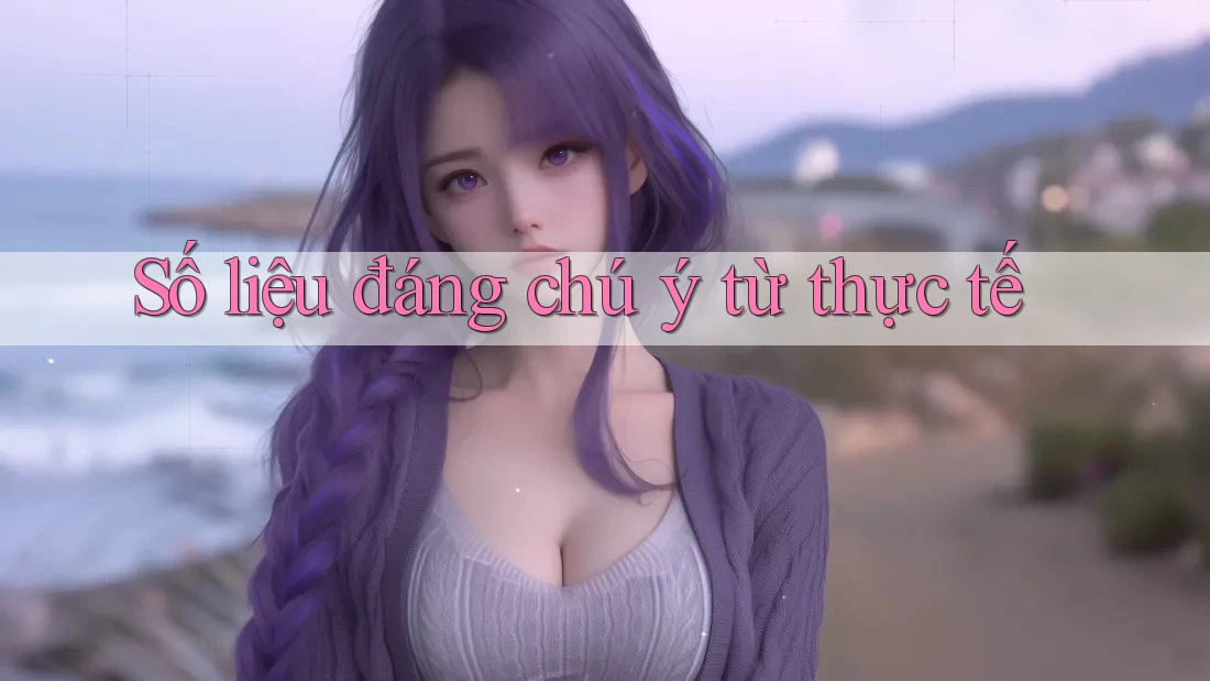 Số liệu đáng chú ý từ thực tế