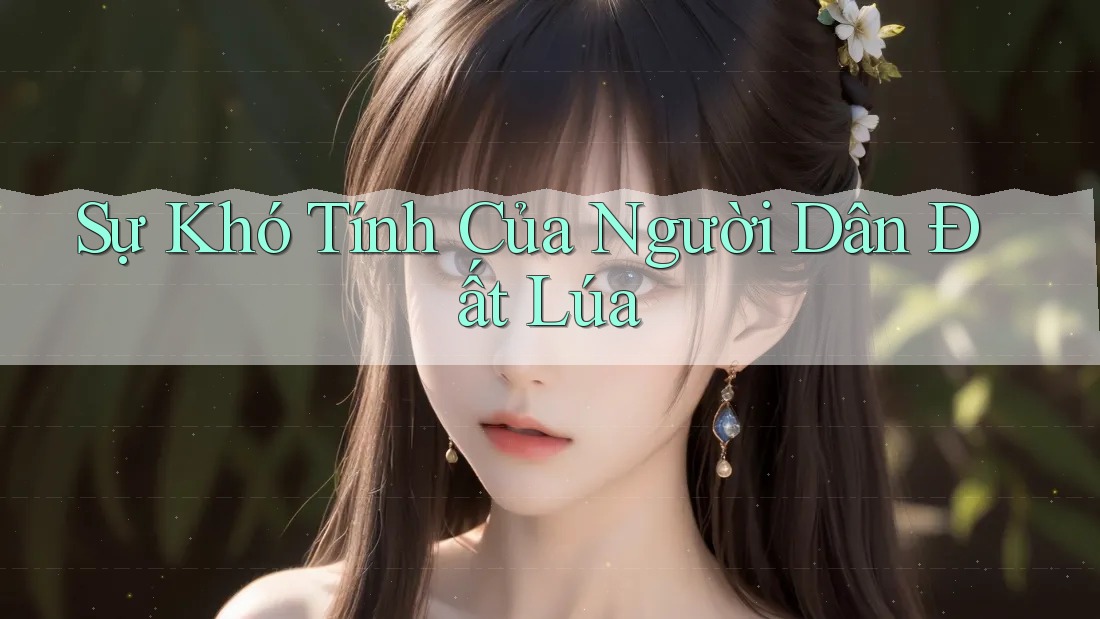 Sự Khó Tính Của Người Dân Đất Lúa