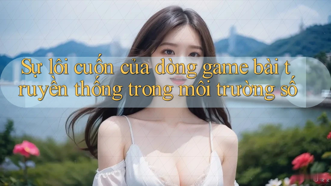 Sự lôi cuốn của dòng game bài truyền thống trong môi trường số
