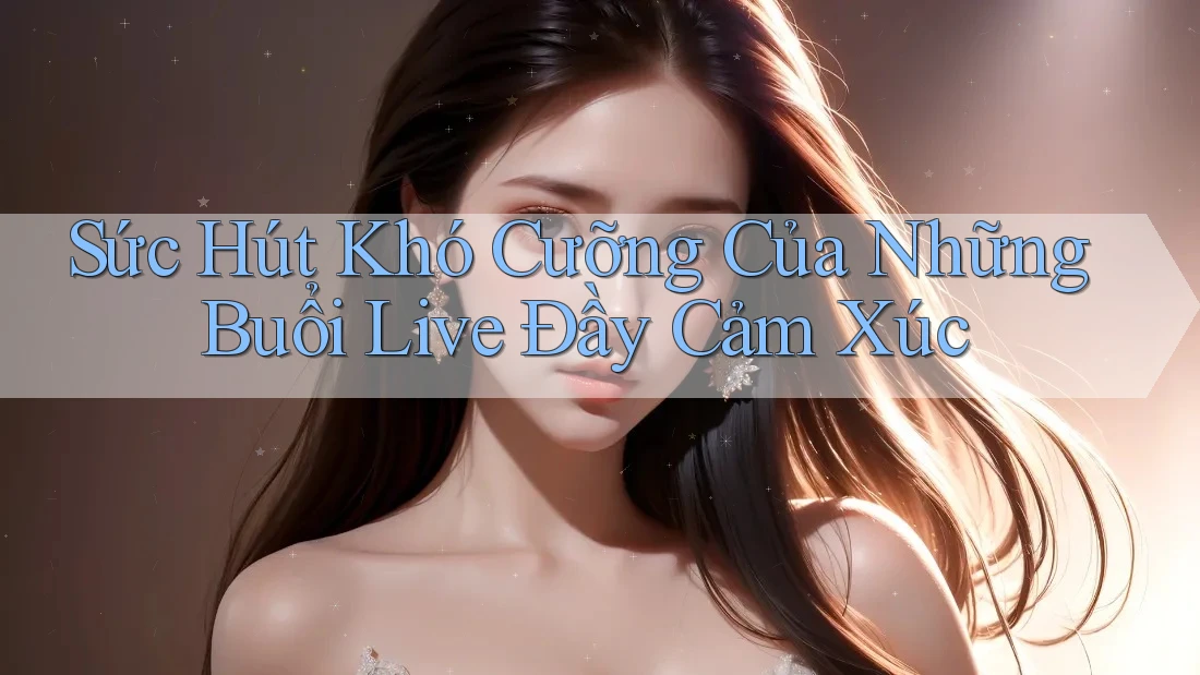 Sức Hút Khó Cưỡng Của Những Buổi Live Đầy Cảm Xúc