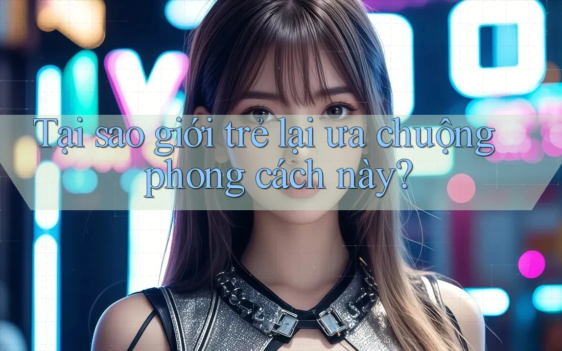 Tại sao giới trẻ lại ưa chuộng phong cách này?