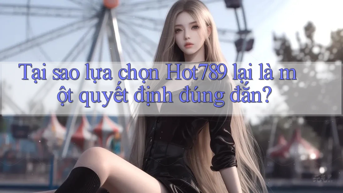 Tại sao lựa chọn Hot789 lại là một quyết định đúng đắn?