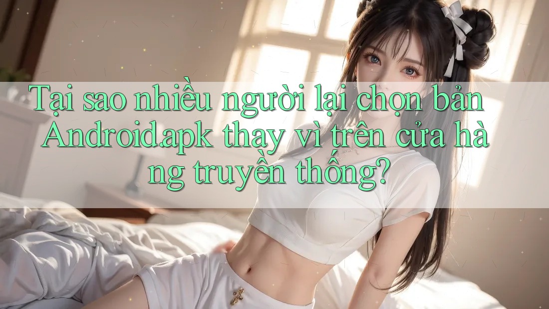 Tại sao nhiều người lại chọn bản Android. apk thay vì trên cửa hàng truyền thống?