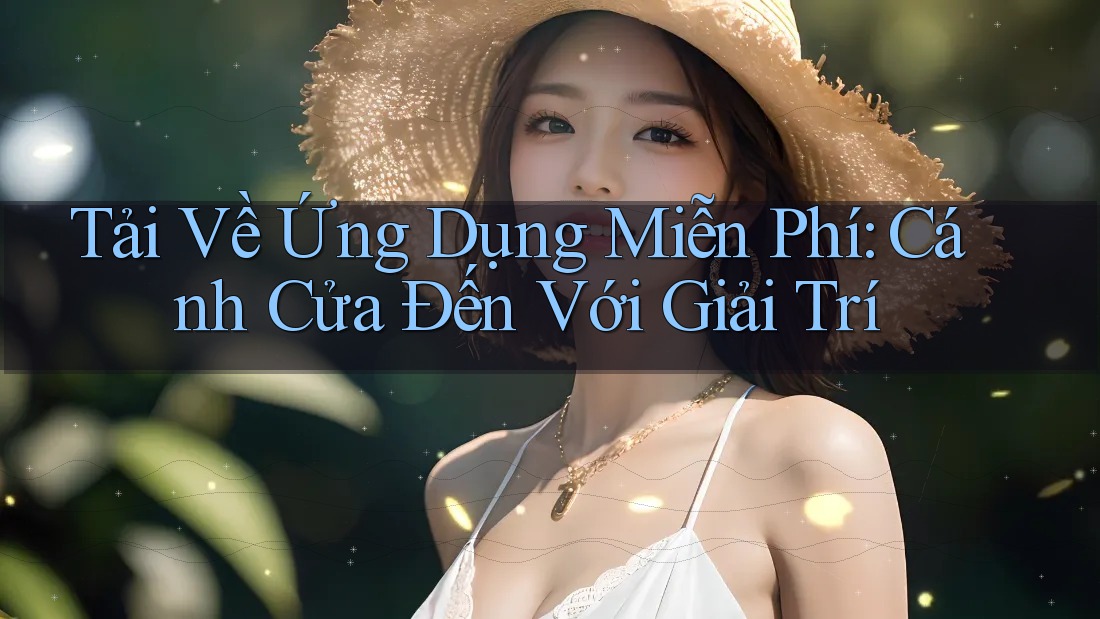Tải Về Ứng Dụng Miễn Phí: Cánh Cửa Đến Với Giải Trí